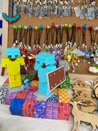 Mô hình giá treo giáp minecraft 5