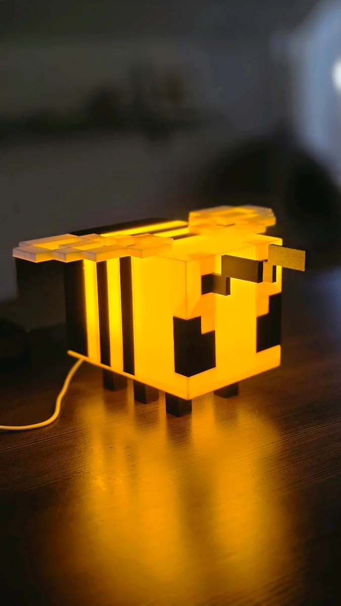 Đèn Ong Minecraft - Sạc Pin — ảnh 2