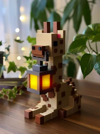 Đèn Hươu Cao Cổ Minecraft 3
