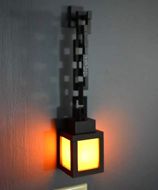Mincraft Lantern Chain - ĐÈN XÍCH DÀI - YELLOW - PIN TIỂU MINI