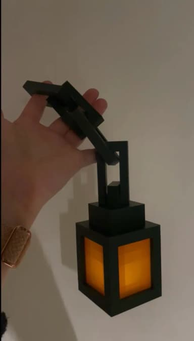 Mincraft Lantern Chain - ĐÈN XÍCH DÀI - YELLOW - PIN TIỂU MINI 4