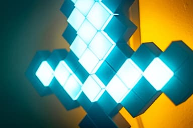 Đèn kiếm kim cương – Minecraft 2