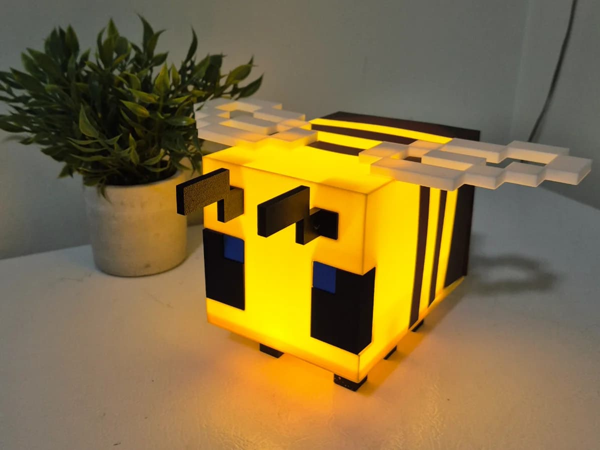 Đèn Ong Minecraft - Sạc Pin